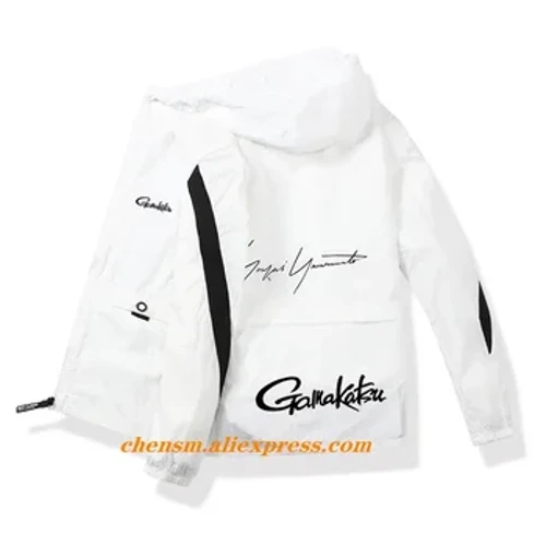 2024 Gamakatsu Kleding Visserijkleding Met Capuchon Outdoor Sport Vissen Shirts Heren Ademende Hardloopkleding Vissersjassen