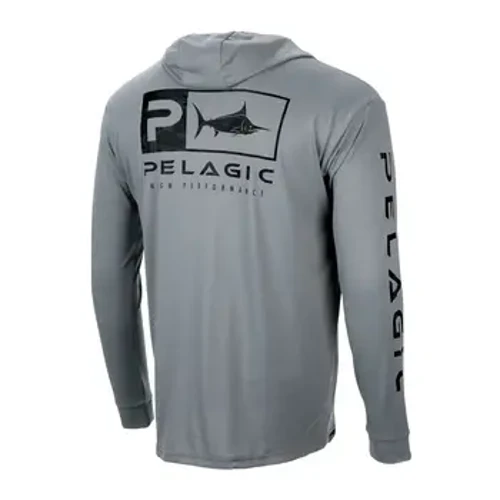 Éadaí Iascaireachta Geirsí Peiligeach Barraí Léine Crewneck Samhraidh Priontáil Camisa De Pesca Iascaireacht Muinchille Fada Cosaint UV Caith Cochaillín