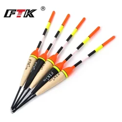 FTK Barguzinsky Linh Sam Ánh Sáng Vào Bóng Tối 5 Cái/lô Phao Câu Cá Dài 19-23 Cm Trọng Lượng Phao 2G-6G Cho Câu Cá Cá Chép