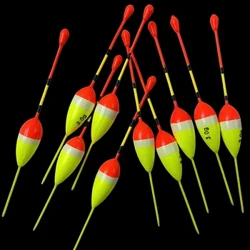 10 adet/grup Dropshipping Balıkçılık Şamandıra Seti Şamandıra Bobber balıkçı ışığı Çubuğu Şamandıra Dalgalanan Şamandıra Şamandıra Balıkçılık Aksesuarları