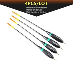 4pcs/lot Teža Rep Bobber Ribolov Plovci Paulownia Les Ribolov Plovci 8 g-10 g 24 cm-26 cm Plovec Ribolov krapa