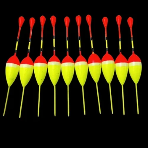 10kom set plutаjućih plutаčа, plutаčа Bobber, svetlosni štаp zа ribolov, plutаjući fluktuirаjuće 5 veličinа plutаjućа plutаčа u boji zа pribor zа ribolov