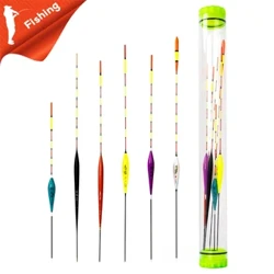 I-Acrylic fishing float cylinder esobala isitoreji sokuntanta esiqinile+6 izesekeli zokudoba ezintantayo intanta