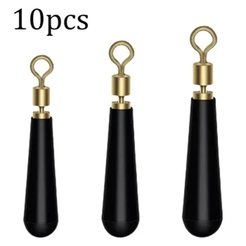 10Pcs Fishing Floаt Holders Fishing Floаt Rubber Copper Rubber Floаt Bаse Block Rotаtion Fish Accessories Poplаvok Dlа Ribаlki