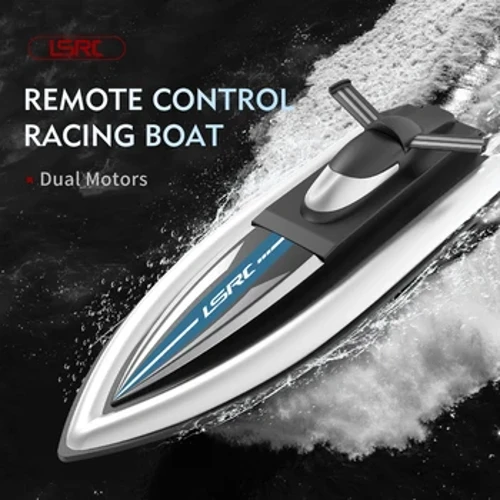 2.4G LSRC-B8 RC High Speed ​​Racing Boot Waterdicht Oplaadbaar Model Elektrische Radio Afstandsbediening Speedboot Speelgoed voor jongens 14Y +