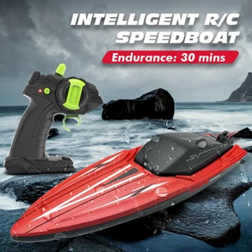 2.4G TY2 RC Boat Waterproof Dual Motor High Speed ​​​​Racing Speedboat Model Electric Radio Control Waho Waʻa Nā makana no nā keikikāne