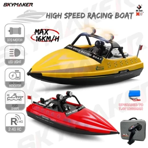 Wltoys Vaa WL917 Laiti RC Va'a Va'a fa'atasi ma Va'a Fa'amamao Va'a Suavai Tu'i 2.4G Fa'aeletise Va'a Tu'uga Saosaoa Maualuluga Meataalo mo Tamaiti