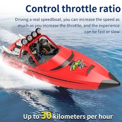 2.4GHz TY725 RC TURBOJET PUMP High-Speed ​​Fernsteierung Jet Boat Low Battery Alarm Funktioun Erwuesse Kanner Spillsaachen Kaddo
