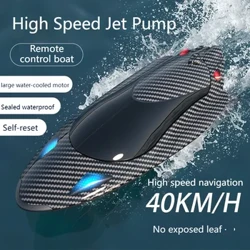 Fy011 Mới 2.4G Người Lớn Trẻ Em Điện Đua Tàu Cao Tốc Nước Thuyền Đồ Chơi Tốc Độ Cao Động Cơ Phản Lực Tốc Độ Thuyền Điều Khiển Từ Xa Quà Tặng Giáng Sinh