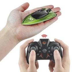Chống Thấm Nước 2.4GHz RC Thuyền Điện Tốc Độ Cao Tàu Mô Hình Nước Có Đèn LED Trẻ Em Đồ Chơi Con Tàu Điều Khiển Từ Xa