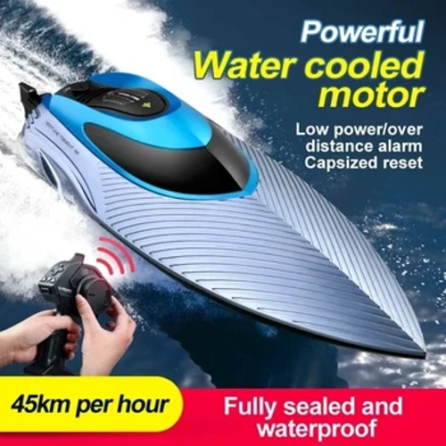 45KM/H RC High Speed ​​Racing Boot Waasserdicht Speedboat 2.4G Fernsteierung Schëff Waasser Spill Kanner Spillsaachen Kanner Gebuertsdagscadeauen