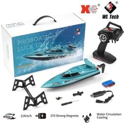 WLtoys XKS WL911-A RC itsasontzia Iragazgaitza eguneratzea 21KM/h Abiadura Handiko RC itsasontzia Jostailuak 2,4 GHz Urruneko kontrol kargagarria Ontzia Umeentzako Jostailuak