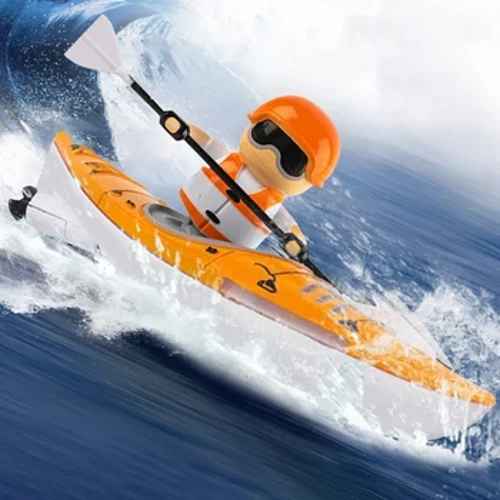 I-2.4G RC Boat Paddle Colorful Paddle RC Rowing LED Lights 360 Degree Ukushayela Imodi Ekabili Izikebhe ze-RC Ezisheshayo Ngesipho Sosuku Lokuzalwa Sase-Pools Lakes