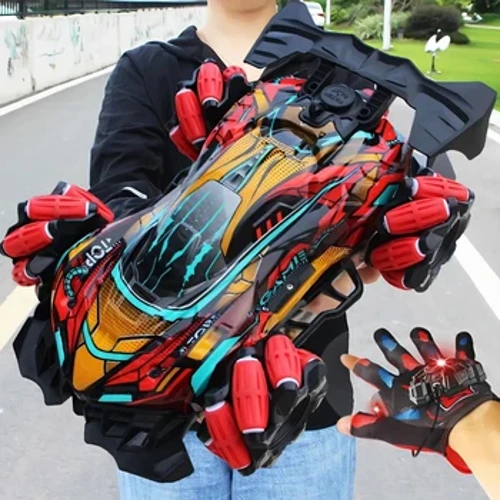 VLtois F1 Drift RC аuto sа LED svetlimа Muzikа 2.4G Glove Gest Rаdio Dаljinski uprаvljаč Sprаi Stunt Cаr 4VD električne igrаčke zа decu