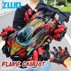 ZWN F1 RC-Drift-Auto mit Musik, LED-Lichter, 2,4 G, Handschuhgeste, Funkfernbedienung, Stunt-Autos, 4WD, elektrisches Kinderspielzeug vs. Wltoys