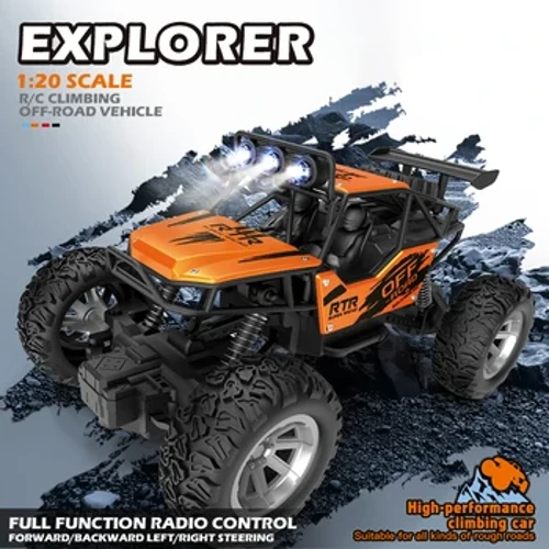 2.4G High-Speed ​​Fernsteierung Auto RC Drift Cars Legierung Rally Auto All-Terrain Fernsteierung Autoen fir Kanner Kaddoe