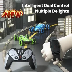Nov RC Gesture Sensing Stunt Car Dual Mode Otroška igrača Terensko plezanje Vozilo na daljinski upravljalnik 360° Vožnja Drift Igrače Avto