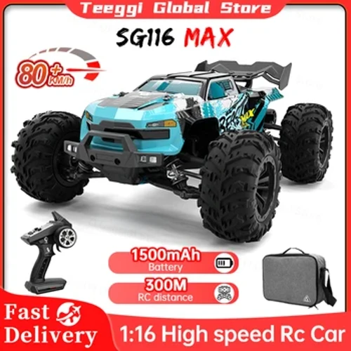 ZLL SG116 MAX/PRO 1:16 Tốc Độ Cao Drift Racing 80KM/H Hoặc 40KM/H Động Cơ Không Chổi Than 4WD RC Xe Ô Tô Đường Bộ đồ Chơi Cho Bé Tặng