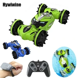 Anfibio RC Auto Acrobazia Off Road Arrampicata 1:16 Acqua e Terra 4WD Auto da Corsa Telecomandata All Terrain Giocattolo Impermeabile per I Bambini