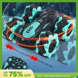 360° RC Xe Điều Khiển Từ Xa Đóng Thế Xe Ô Tô Xe 2 Mặt Lật Lái Xe Trôi Rc Xe Ô Tô Đồ Chơi Ngoài Trời dành Cho Bé Trai Trẻ Em Quà Tặng