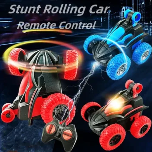 Trẻ Em Điều Khiển Từ Xa Điện Đóng Thế Ô Tô 360 Độ Chiếu Sáng Âm Nhạc Diễn Viên Đóng Thế Xoay Xe Đồ Chơi Cho Bé Trai Bé Gái Sinh Nhật Quà Tặng Giáng Sinh