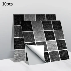 10 Chiếc 3D Khảm Pha Lê Ngói Dán Tự Dính Ốp Tường Cho Nhà Bếp Phòng Ngủ Phòng Tắm Backsplashes DIY Chống Thấm Nước Miếng Dán
