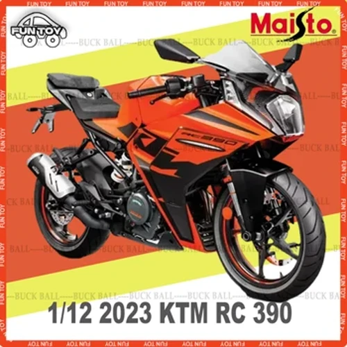 Maisto KTM RC 390 Xe Máy 1/12 Quy Mô Đường Đầu Máy Xe Lửa Tập Thể Hợp Kim Diecast Xe Ô Tô Mô Hình Trẻ Em Xe Máy Đồ Chơi Quà Tặng