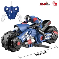 1:10 Điều Khiển Từ Xa Đóng Thế Đua Xe Máy Trôi Xe Có Đèn 2.4G Tốc Độ Cao Mô Hình Xe Bé Trai Trò Chơi Đồ Chơi trẻ Em Quà Tặng