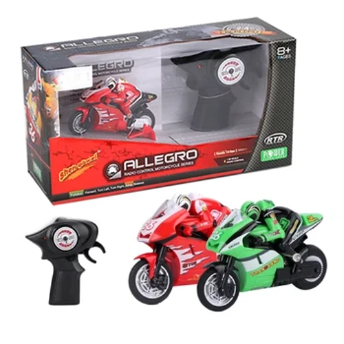 Keren Mini Moto Anak-anak Motor Listrik Remote Control RC Mobil Mini Motor Isi Ulang 2.4Ghz Balap Sepeda Motor Mainan Anak Laki-laki Dewasa