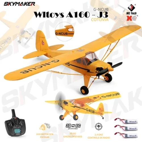 WLtoys A160 RC Airplane 2.4G 5CH Remote Control Gliding Electric 1406 Brushless Motor EPP 3D/6G Модел RC авион Подароци за играчки на отворено