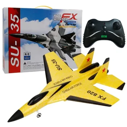 FX620 RC Самолет Дрон SU35 2.4G Изтребител с фиксирано крило Електрически играчки Самолет Планер EPP играчки от пяна Деца Момчета Подарък