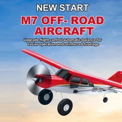 Qidi560 RC-fly Moore M7 Off-road 4CH-fjernkontroll Fly Brushless Fixed Wing Aircraft Model EPP-skumleker for barn