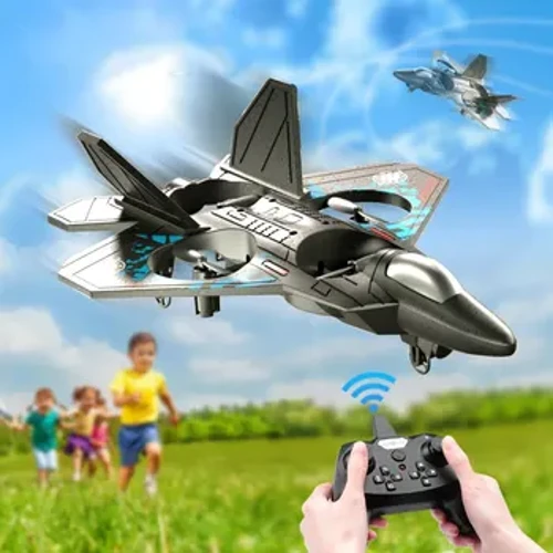 L0712 RC Plane 2.4G Fjärrkontroll Flygplan Gravity Sensing Helikopter Glider med lätt EPP Foam Fighters för pojkar Barn