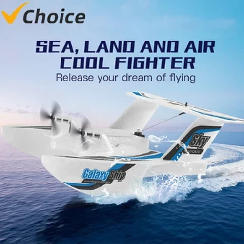 MỚI KF603 RC Tàu Lượn 2.4G Điều Khiển Vô Tuyến Máy Bay Trên Biển Và Trên Không RC Máy Bay Xốp EPP Nước Đất Bay Máy Bay đồ chơi Quà Tặng Cho Bé Trai