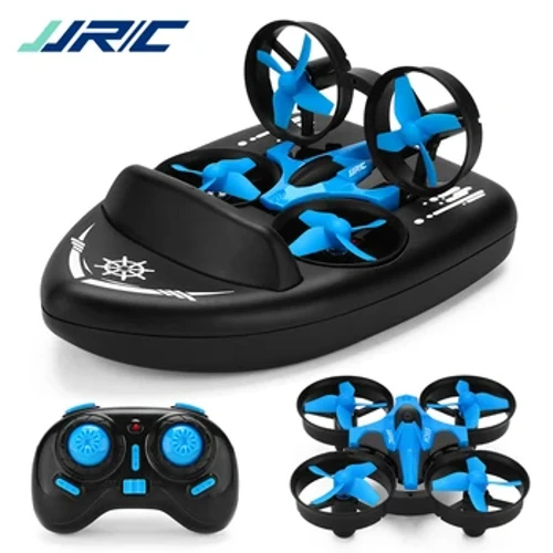 Jjrc h36f rc mini drone altitude hold modo sem cabeça 3 em 1 mar terra vôo aéreo 2.4g 6 eixos quadcopter barco rc helicóptero para criança