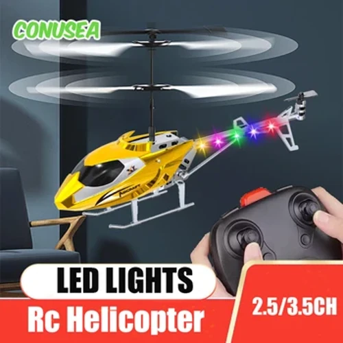 Rc Plane 2.5/3.5Ch Radio Control Helikopter Fjärrkontroll Flygplan Mini Ufo Drone Flygplansleksak för barn Pojke Födelsedagspresenter