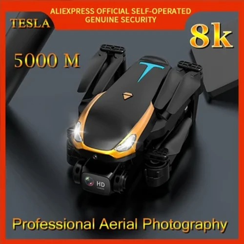 Drone M8 Professional 4K HD Aerial Photography Quadcopter Remote Control Helicopter 5000Meters Distance Obstacle Avoidance