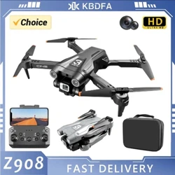 KBDFA New Z908 Drone Brushless 1080P HD Professional ESC Dual Camera Optik 2.4G WIFI FPV to'siqlardan qochish to'rtburchak o'yinchoqlar sovg'alar