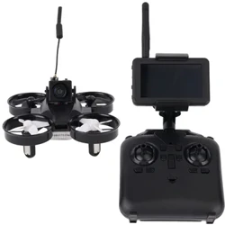 ألعاب سباق كوادكوبتر RTF Micro FPV RC مع كاميرا 5.8G S2 800TVL 40CH / شاشة LCD 3 بوصة، طائرة هليكوبتر بدون طيار لمراقبة البحث التلقائي