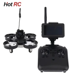 RTF Micro FPV RC Racing Quadcopter Legetøj m/ 5.8G S2 800TVL 40CH Kamera / 3 Tommer LCD-skærm Autosøgning Monitor Helikopter Drone