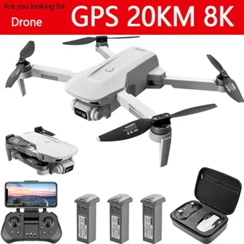 Drone 8K GPS fa'apitoa 20km 4k meapueata Drone lua mea pu'e ma GPS 5G WIFI Wide Angle FPV Fe'avea'i Taimi moni RC mamao 2KM