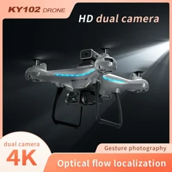 Drones 2.4G 4K Camera KY102 Genie Drone Flux optic Hover în patru direcții Evitarea obstacolelor Telecomandă mobilă Quadcopter Jucărie Cadou