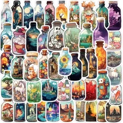 10/30/50 Con INS Phong Cách Chai Thế Giới Hoạt Hình Dán Thẩm Mỹ Decal Hành Lý Ván Trượt Graffiti Dễ Thương Cô Gái gradient Miếng Dán Đồ Chơi