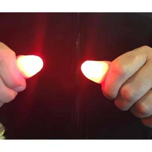 2/4 PIÈCES Tour De Magie Doigts Pouces avec LED Alimenté Par Batterie Accessoires Magiques Halloween Tour De Magie Doigts Pouces Jouets Pour Enfant Adulte