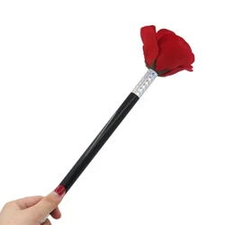 Stick To Rose/ดอกไม้ Magic Tricks ดอกไม้ Close Up Street Stage Magic Props ของเล่นเครื่องมือลูกเล่น Props อุปกรณ์เสริมของขวัญตลก