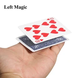 Floating Card Magic Trick Spillkaart Suspension Zoumaachen Magic Requisiten Street Bar Mentalismus Illusioun Zoumaachen Magic Toy Einfach ze
