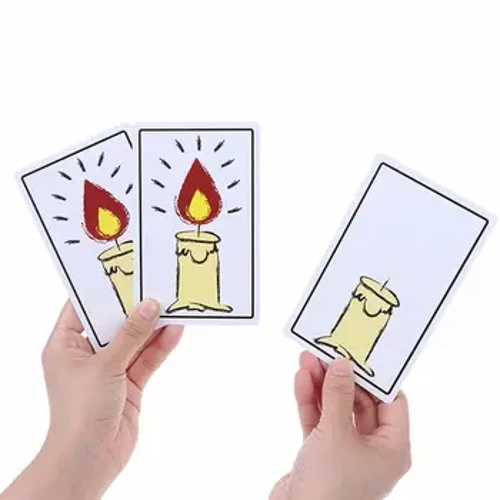 1 Bộ Relighting Nến Thẻ Ma Thuật Trò Ảo Thuật Đạo Cụ Ảo Thuật Tuyệt Vời Mới Đồ Chơi Ảo Thuật Đồ Chơi Ngộ nghĩnh