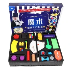 ปริศนา Simple Magic Prop เริ่มต้น Magic Tricks ชุดสำหรับเด็กที่น่าตื่นเต้น Magician Tricks ประสิทธิภาพแสดงเด็กของขวัญวันเกิด