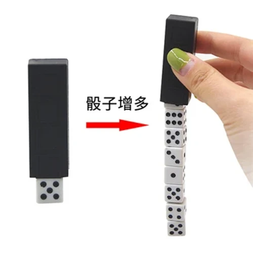Tower of Dice - Close Up Magic / Magic Tricks Gimmick Illusions Magician Dice Erscheint Verschwannen Spaass Einfach ze maachen
