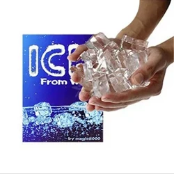 2017 NEW Magic Trick Waasser ännert Äis Gefruer Hänn Close-up Waasser Close-ups Tricks Transparent Magic Ice